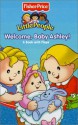 Fisher Price Little People Welcome, Baby Ashley! (Fisher-Price Little People Mini-Flap PlayBooks) - Lori Froeb, SI Artists