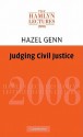 Judging Civil Justice - Hazel Genn