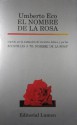 El nombre de la rosa - Umberto Eco