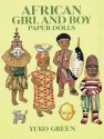 African Girl and Boy Paper Dolls - Yuko Green