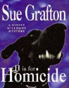 H is for Homicide (Kinsey Millhone Mystery) - Sue Grafton