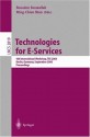 Technologies for E-Services: 4th International Workshop, TES 2003, Berlin, Germany, September 8, 2003, Proceedings (Lecture Notes in Computer Science) - Boualem Benatallah, Min-Chien Shan