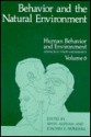 Behavior And The Natural Environment - Irwin Altman