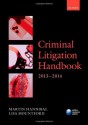 Criminal Litigation Handbook - Martin Hannibal, Lisa Mountford