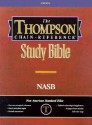 Thompson Chain Reference Study Bible-NASB - Anonymous