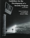 Guidelines For The Development Of A Security Program - James D. Henderson, Richard L. Phillips