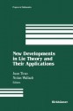 New Developments In Lie Theory And Their Applications - Juan Tirao, Nolan R. Wallach