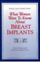 What Women Want to Know about Breast Implants - John Bostwick