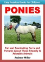 Easy Readers for Kids: Ponies - Fun and Fascinating Facts and Pictures About These Friendly & Adorable Animals (I Can Read Books Series) - Andrew Miller, Easy Readers Level 1 Institute