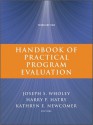 Handbook of Practical Program Evaluation - Joseph S. Wholey, Harry P. Hatry, Kathryn E. Newcomer