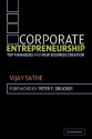 Corporate Entrepreneurship: Top Managers and New Business Creation - Vijay Sathe, Peter F. Drucker