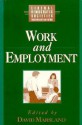 Work and Employment - David Marsland, Edward Shils, Roger Michener