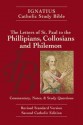 Philippians, Colossians and Philemon: Ignatius Study Bible - Scott Hahn, Dennis Walters, Curtis Mitch