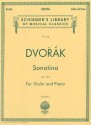 Dvorak - Sonatina for Violin and Piano Op. 100 in G-Major: Booklet/2-CD Pack - Antonín Dvořák