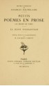 Petits poèmes en prose (Le Spleen de Paris): Le jeune enchanteur - Charles Baudelaire