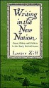 Writing in the New Nation: Prose, Print, and Politics in the Early United States - Larzer Ziff