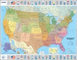 Michelin Map USA Political 15761 (Laminated, Rolled) - Michelin