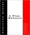 A Fine Balance - Rohinton Mistry