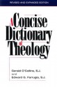 A Concise Dictionary of Theology (Stimulus Book) - Gerald O'Collins