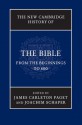 The New Cambridge History of the Bible: From the Beginnings to 600 - James Carleton Paget, Joachim Schaper