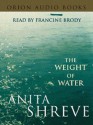 The Weight Of Water - Anita Shreve