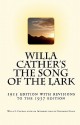 Willa Cather's the Song of the Lark: 1915 Edition with Revisions to the 1937 Edition - Willa Cather, Cherrlyn Eller