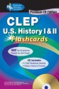 CLEP U.S. History I & II Flashcards with TestWare CD - Mark Bach, CLEP, US History Study Guides