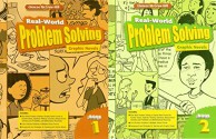 2 Volumes of Glencoe/McGraw-Hill Real-World Problem Solving Graphic Novels: Book 1 & Book 2 - n/A, Greg Lawhun, Wayno, Michael McParlane, Mark Ricketts, Shane McDermott, Joel Priddy