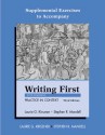 Supplemental Exercises to Accompany Writing First - Laurie G. Kirszner, Stephen R. Mandell