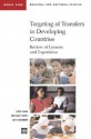 Targeting of Transfers in Developing Countries: Review of Lessons and Experience - David Coady, Margaret E. Grosh