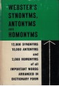 Webster's Synonyms, Antonyms, and Homonyms - Ottenheimer