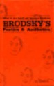 Brodsky's Poetics And Aesthetics - Lev Losev