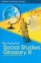 The Essential Social Studies Glossary III: A Student Reference Guide - Red Brick Learning, Red Brick Learning Staff