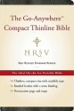 NRSV Go-Anywhere Compact Thinline Bible (Bonded Leather, Black) - Anonymous