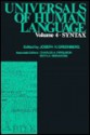 Universals of Human Language - Joseph H. Greenberg