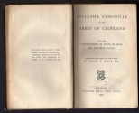 Ingulph's Chronicle of the Abbey of Croyland, with the Continuations by Peter of Blois and Anonymous Writers - Peter of Blois, Pseudo-Ingulph, Henry Thomas Riley