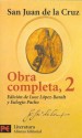 Obra Completa (El Libro De Bolsillo) - Juan de la Cruz, Juan de La Cruz San