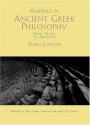 Readings In Ancient Greek Philosophy: From Thales To Aristotle - C.D. C. Reeve, Patricia Curd, S. Mark Cohen