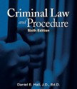 Criminal Law And Procedure (West Legal Studies Series) - Daniel E. Hall