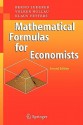 Mathematical Formulas for Economists - Bernd Luderer, Volker Nollau, Klaus Vetters