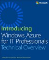 Introducing Windows Azure for IT Professionals - Mitch Tulloch