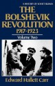 The Bolshevik Revolution 1917-23, Vol 2 - Edward Hallett Carr