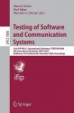 Testing of Software and Communication Systems - Manuel Núñez, Paul Baker, Mercedes G. Merayo