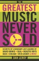 The Greatest Music Never Sold: Secrets of Legendary Lost Albums by David Bowie, Seal, Beastie Boys, Beck, Chicago, Mick Jagger & More! - Dan LeRoy