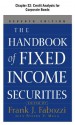 The Handbook of Fixed Income Securities, Chapter 32: Credit Analysis for Corporate Bonds - Frank J. Fabozzi