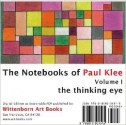 The Thinking Eye: The Notebooks of Paul Klee. Volume 1 CD-ROM - Paul Klee