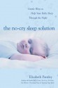 The No-Cry Sleep Solution: Gentle Ways to Help Your Baby Sleep Through the Night : Foreword by William Sears, M.D. (Pantley) - Elizabeth Pantley, William Sears