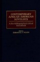 Contemporary African American Novelists: A Bio Bibliographical Critical Sourcebook - Emmanuel S. Nelson