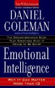 Emotional Intelligence: Why It Can Matter More Than IQ - Daniel Goleman