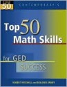 Top 50 Math Skills for GED Success - Student Text Only - Robert Mitchell, Dolores Emery